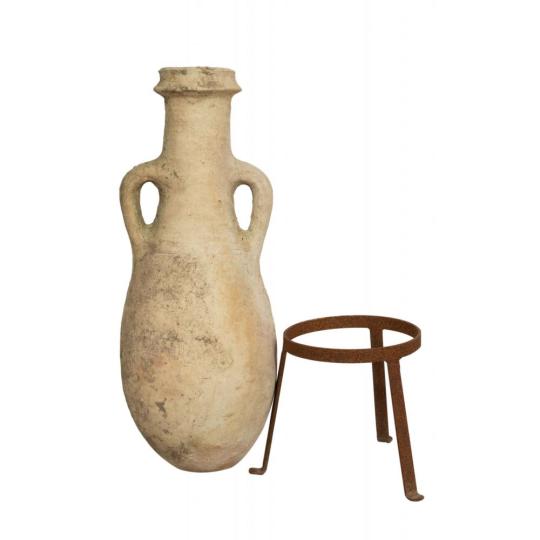 mediterran kaspo amfora regi antik rusztikus vintage regies koedeny dekoracio vaza allo vaza kalsszikus regies lameridiana kaspok toszkan olasz.jpg